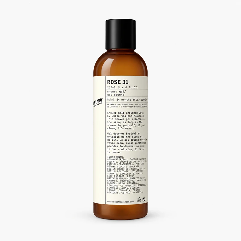 Le Labo 沐浴膠 Rose 31 玫瑰 237ml
